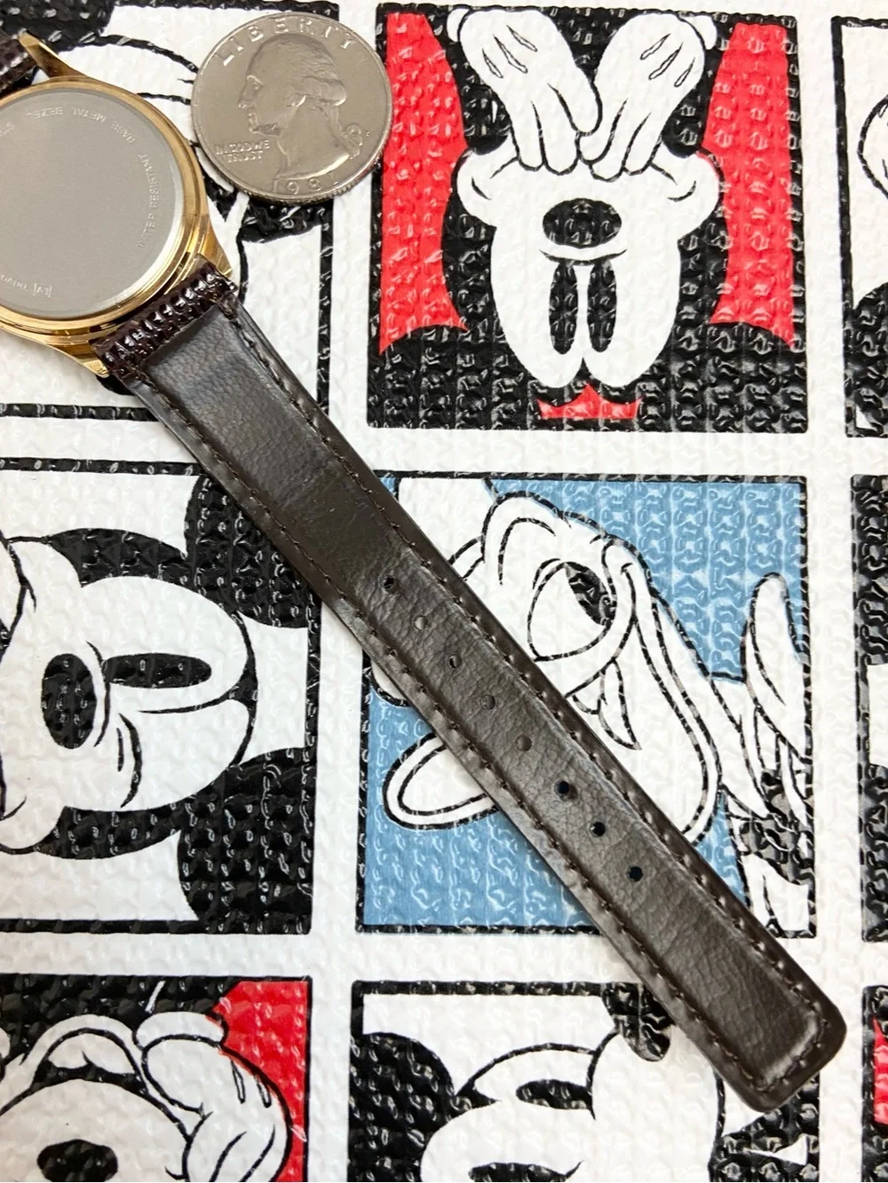 Vintage Disney X Lorus by Seiko Backwards Running Goofy Watch